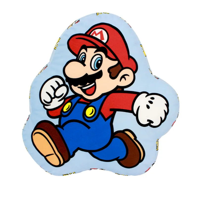 Almofada Zona Criativa Formato Fibra Mario Evergreen