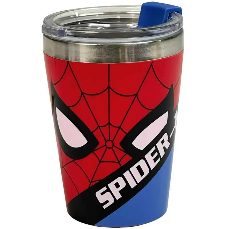 Copo Zonacriativa Viagem Snap 300ml Spider Man (MP)