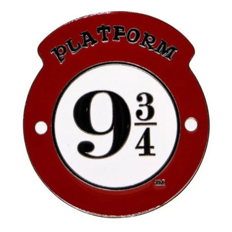 Pin Decorativo Button Plataforma 9 3/4 Harry Potter Wb 10082560