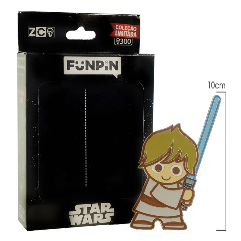 Funpin Colecionável Zona Criativa Star Wars Luke