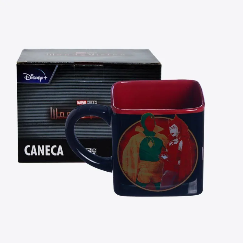 Caneca Cubo Wandavision Marvel - Não Disponível