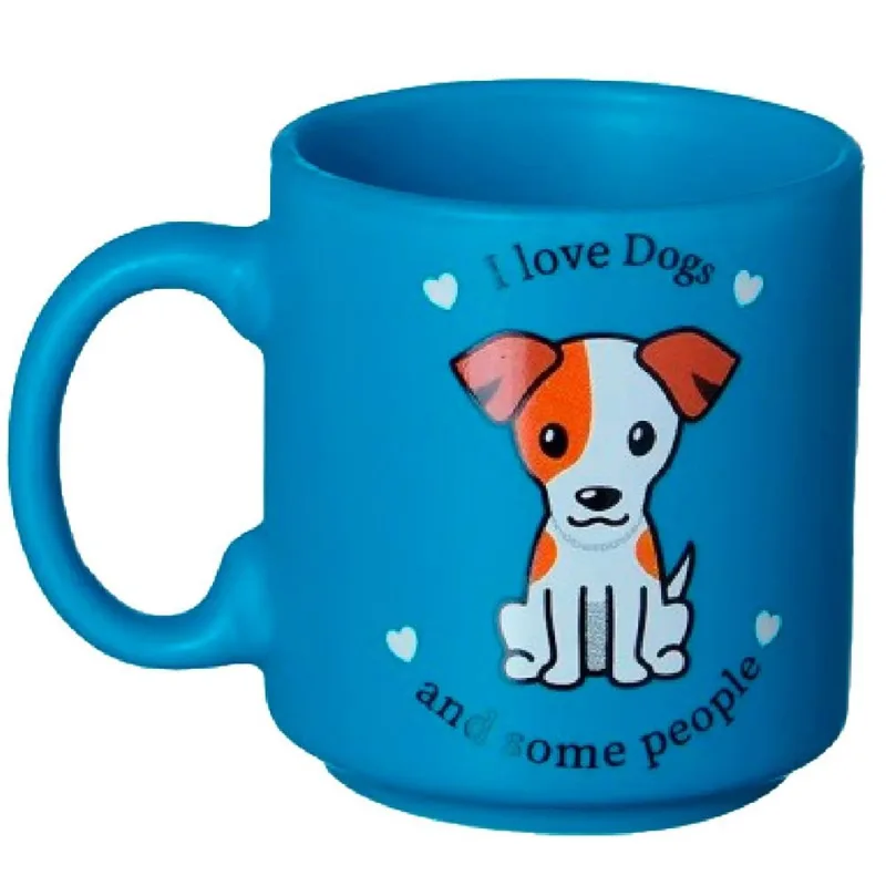 Caneca Zonacriativa I Love Dogs Mini Tina 100ml (MP)