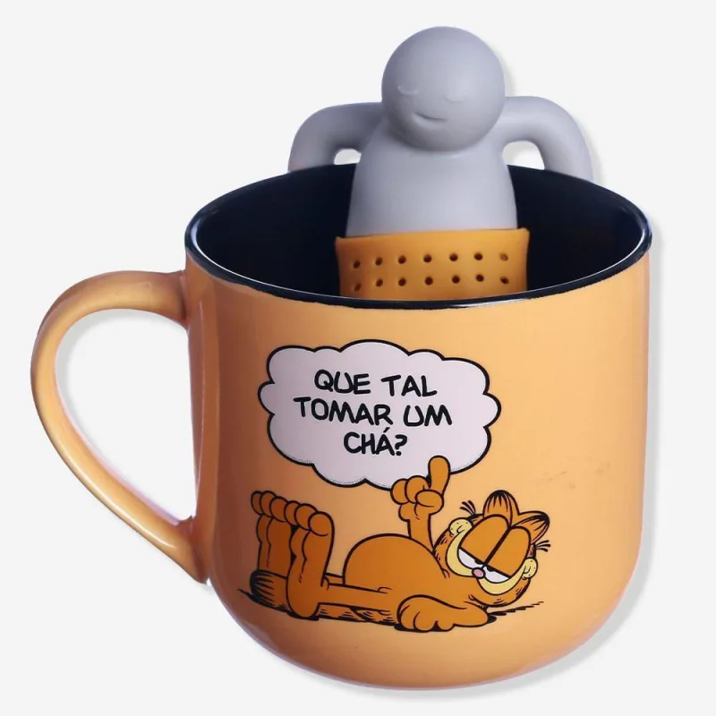 Caneca Com Infusor Garfield - Não Disponível