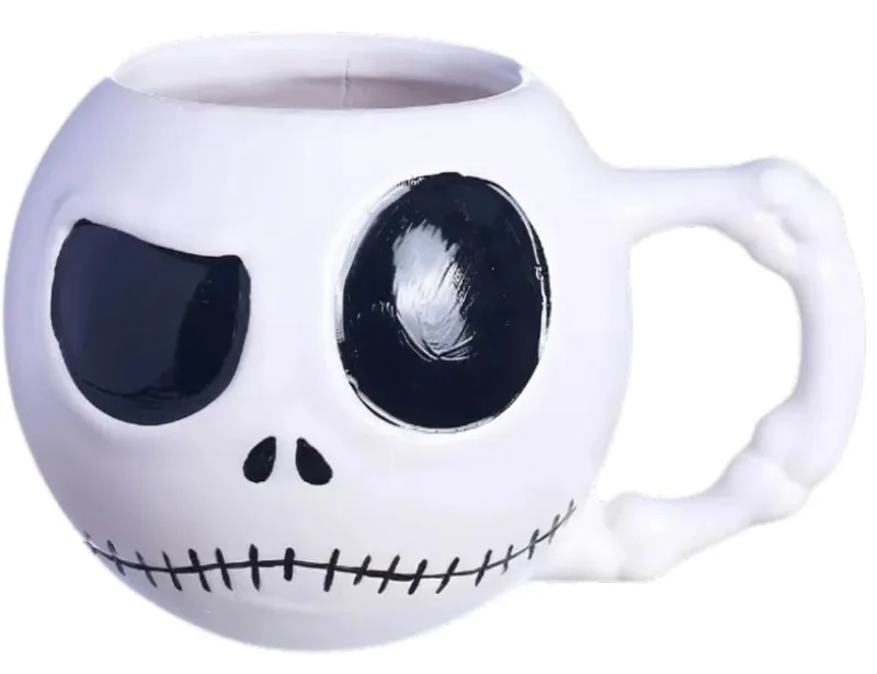 Caneca 3d Jack Skellington - O Estranho Mundo De Jack - LC - Presentes