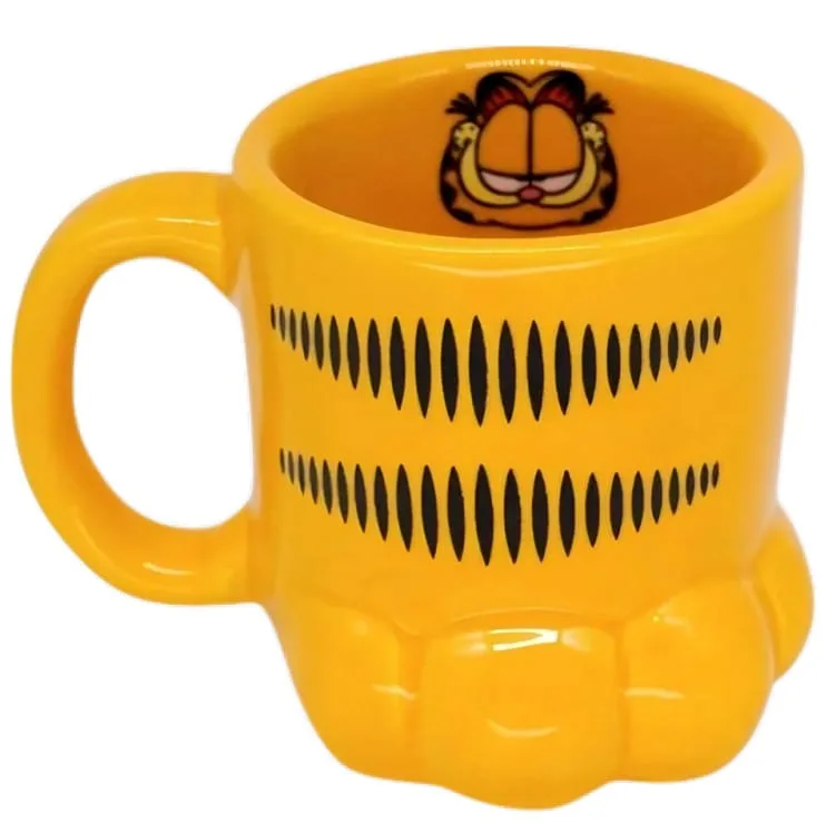 Caneca 350ml 3d Patinha Do Garfield - LC