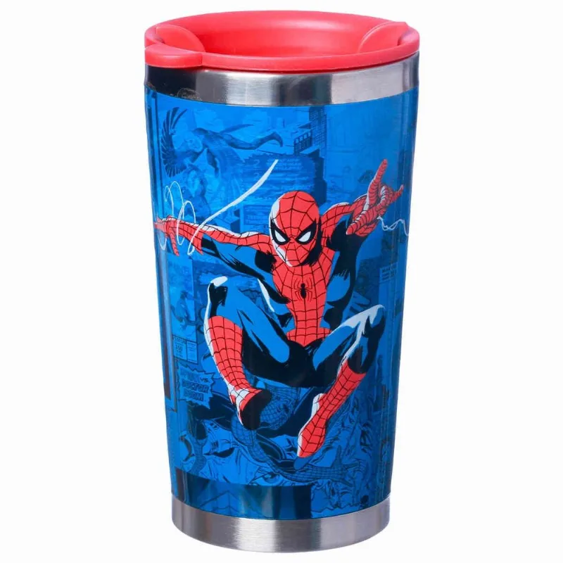 Copo Zonacriativa Viagem Spider Man 400ML (MP)