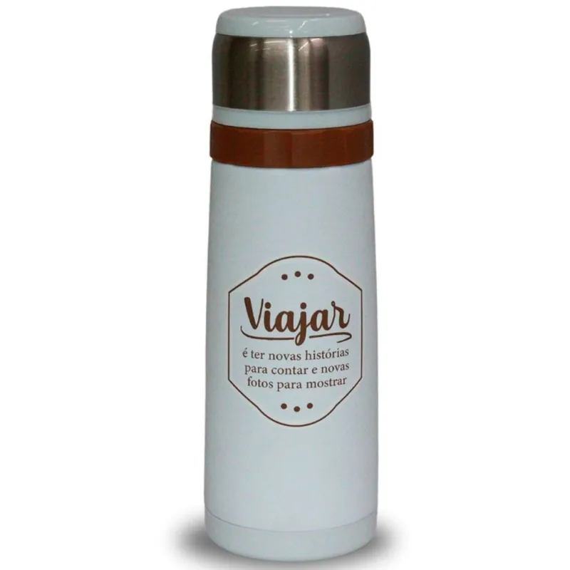 Garrafa ZonaCriativa Adventure Viajar 600ml (MP)