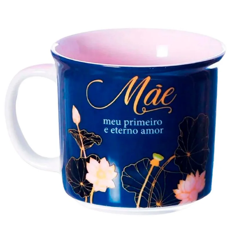 Caneca Tom Zonacriativa Mãe Eterno Amor 350ml (MP)