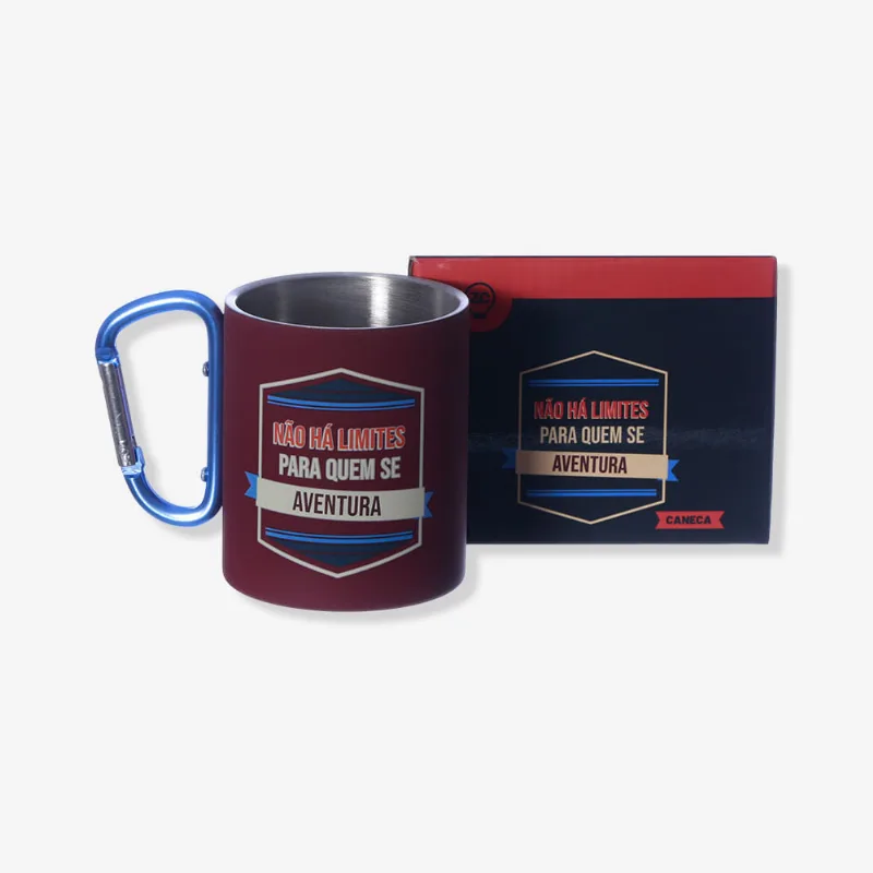 Caneca Mosquetão Você me Ensina - Zonacriativa