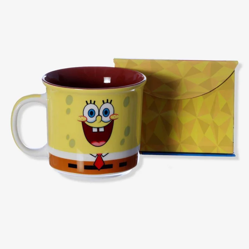 Caneca Tom Bob Esponja - Não Disponível - Utilidades Domesticas