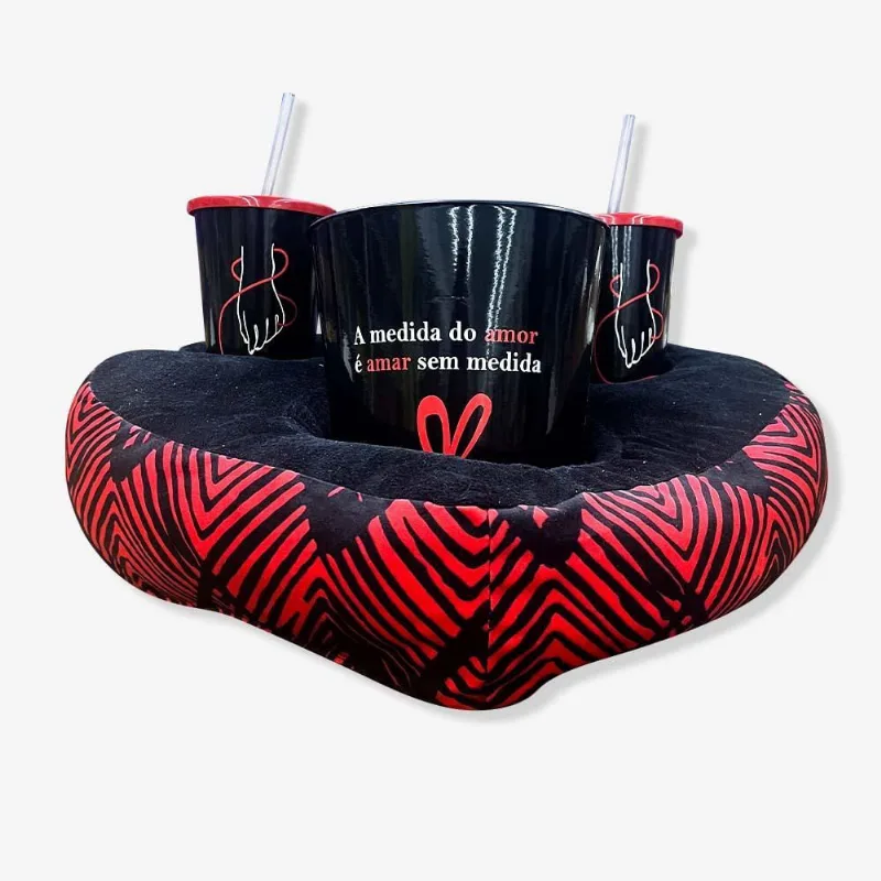 Kit Pipoca A Medida Do Amor - Zonacriativa