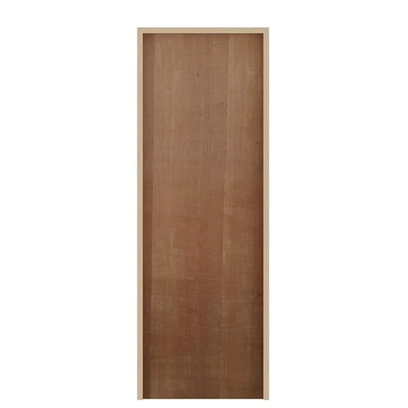 Kit Porta Lisa Sarrafeada Pinus Reversível West Doors Kit Porta Lisa Sarrafeada para Pintura Reversível Bt 13 210x72cm