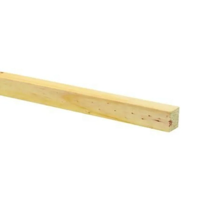 Moldura Quadrada Aparelhado de Pinus West Doors Quadrado Pinus Aparelhado 2x2cm 2,0m