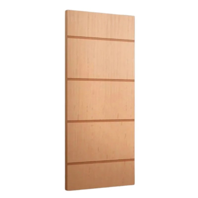 Folha de Porta Frisada Sarrafeada Pinus para Pintura West Doors Folha de Porta Frisada Sarrafeada para Pintura 210x62cm