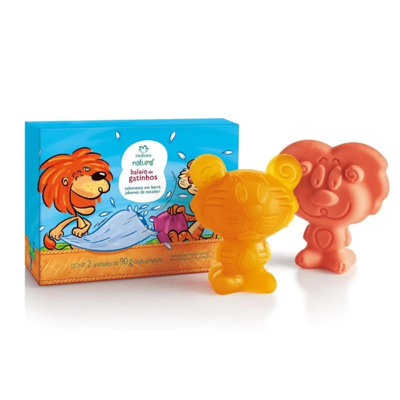 Sabonete Infantil Natura Natur Balaio De Gatinhos 2X90G