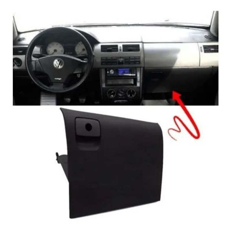 Tampa Porta Luvas Gol Parati Saveiro G3 2000 á 2005 - Preto