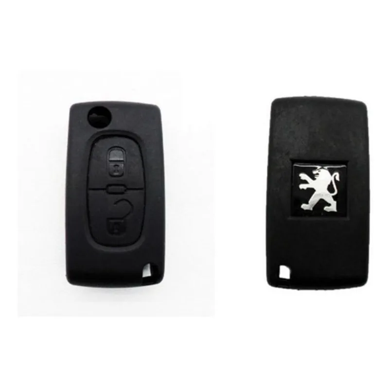 Capa Chave Canivete 2 Botões Peugeot 206 208 307 308 Hoggar