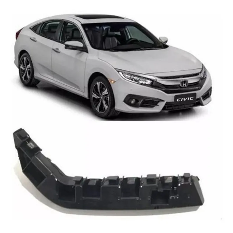 Guia Parachoque Dianteiro New Civic 2017 18 19 2020 Direito