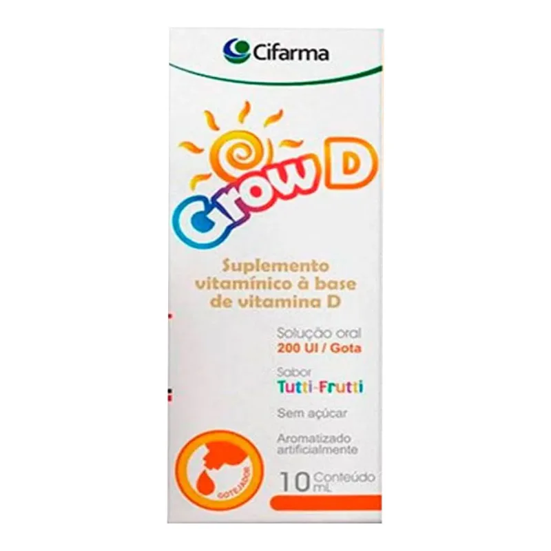 Grow D Kids Cifarma Tutti Frutti 10ml