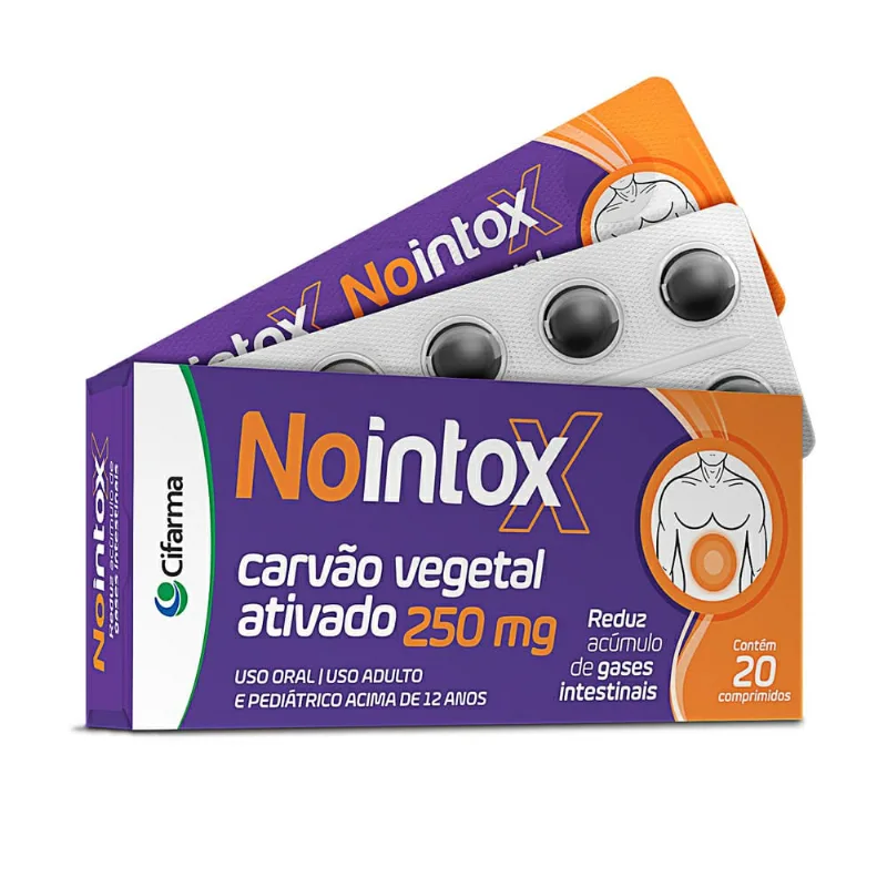 Nointox 250mg Cifrarma 20 Comprimidos