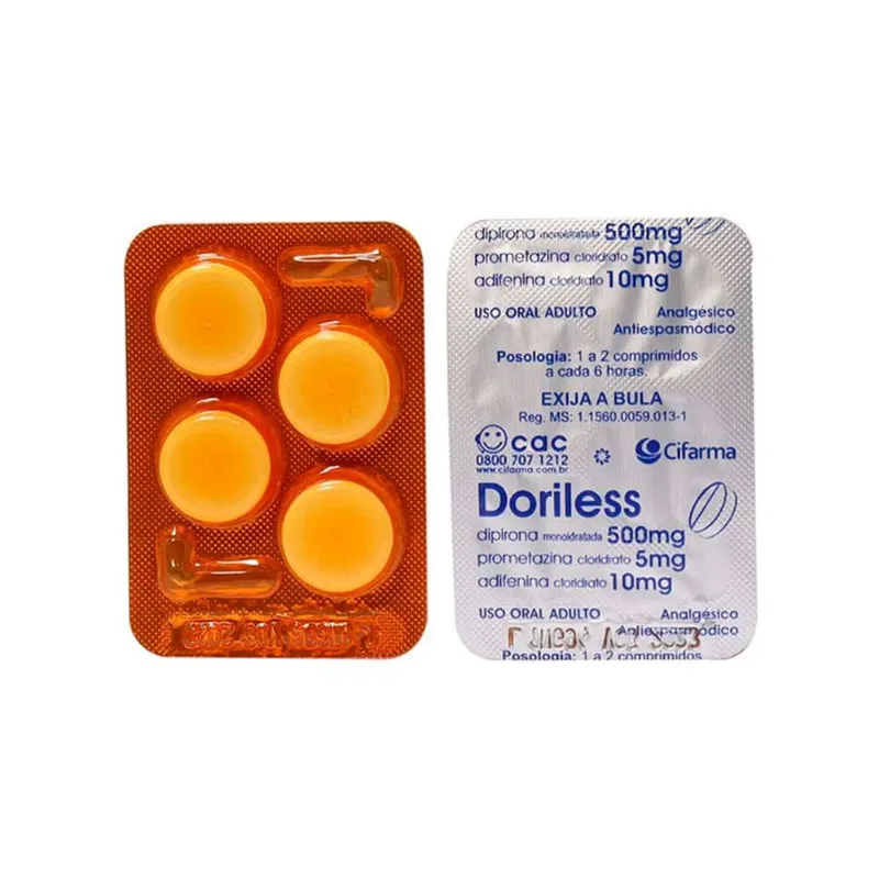 Doriless 4 Comprimidos