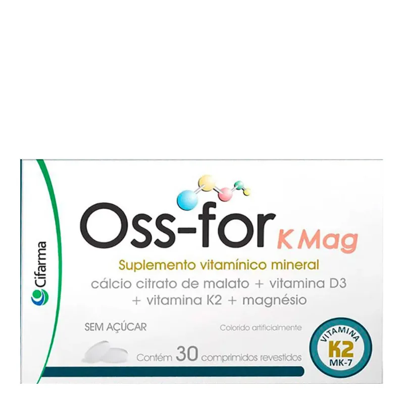 Suplemento Vitamínico Oss For K Mag Cifarma 30 Comprimidos