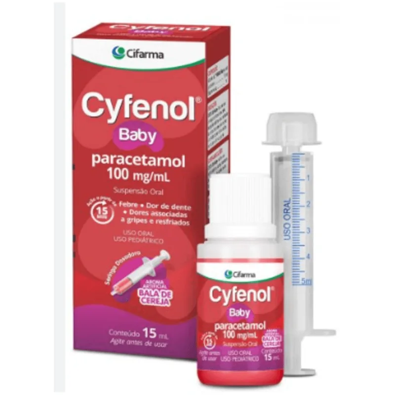CYFENOL BABY 100MG SUSP 15ML