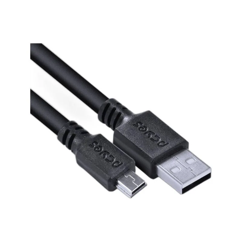 Cabo USB PUANM2-2 para Dados 480 Mbps com Carregamento Rápido 5V 3A Preto Pcyes