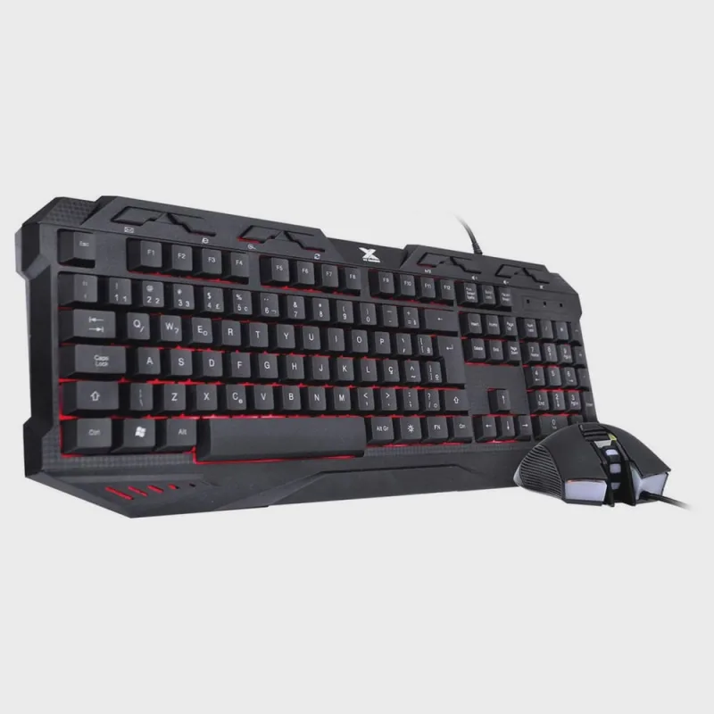 Teclado E Mouse Gamer Vx Gaming Kraken - Mouse 2400 Dpi Led - Não Disponível - Computadores E Informática