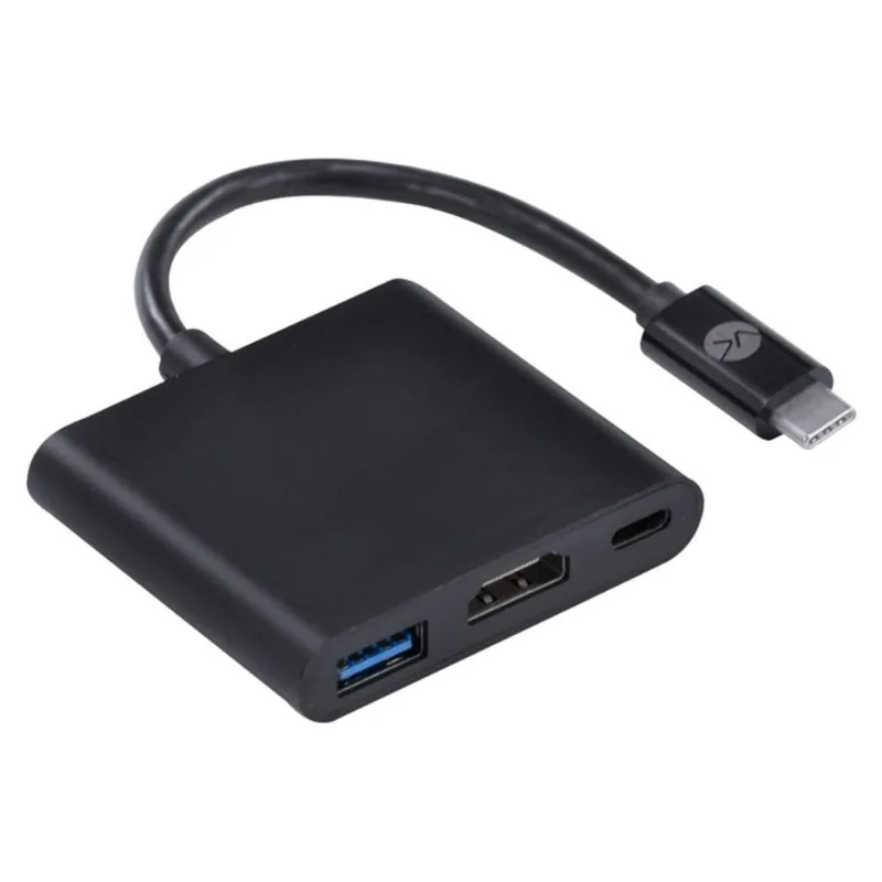 Adaptador Conversor Vinik USB-C Para USB 3.0 HDMI USB-C HCHUC20 (MP)