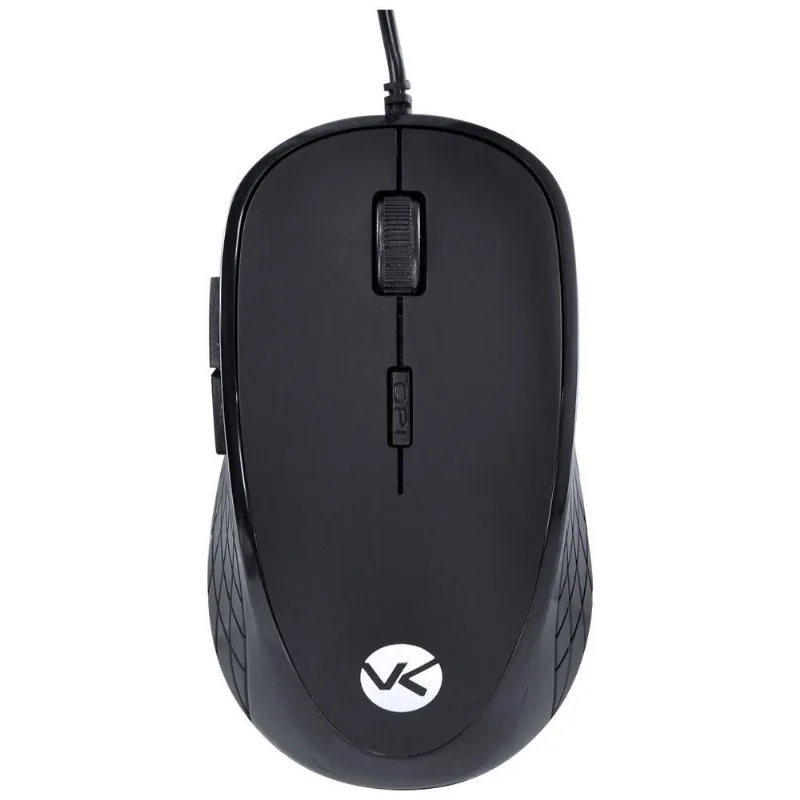 Mouse Optico Silent 2000 Dpi Silencioso Usb 1.8M Preto - Sm100