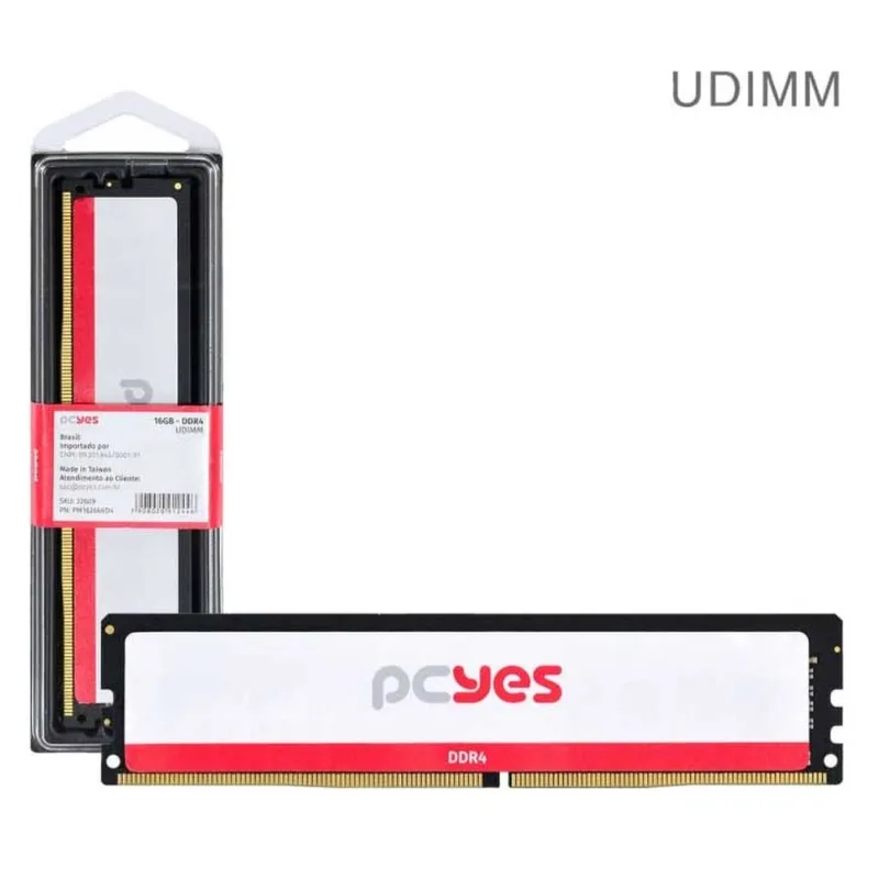 Memória Para Desktop DDR4 16GB 2666MHZ Pcyes UDIMM PM162666D4 (MP)