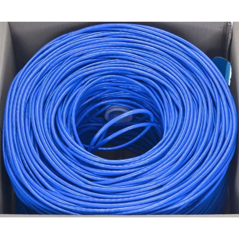 Cabo Multicameras Para Cftv 4 Pares 24awg 300m Azul
