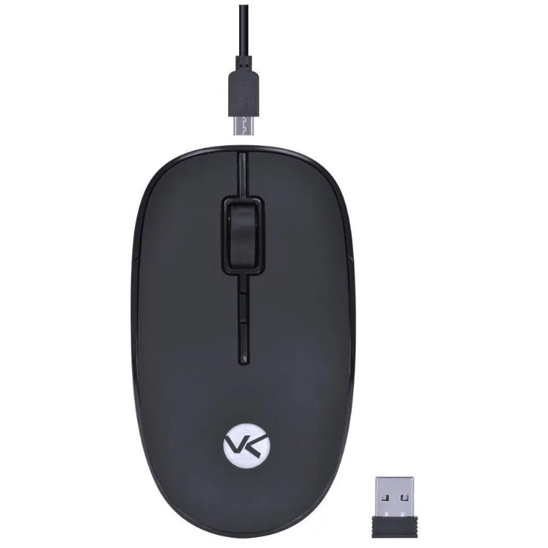 Mouse Sem Fio Recarregável Power One 1600dpi - Receptor Usb
