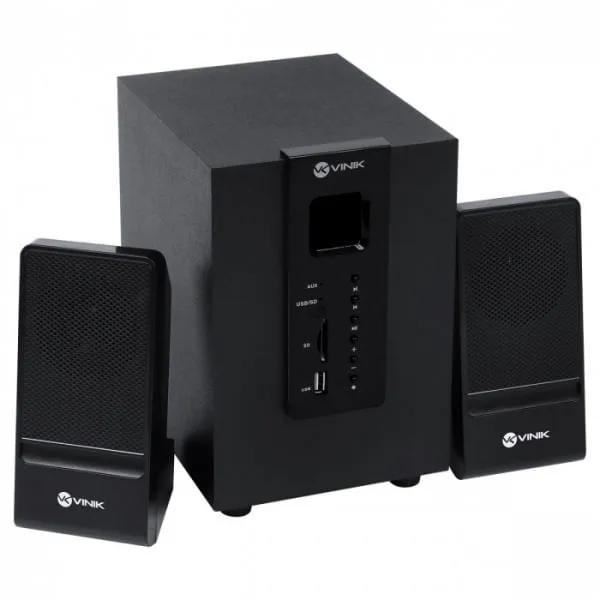 Caixa de Som 2.1 Groove Subwoofer e Caixas Satélite - Vinik - Não Disponível - Computadores E Informática