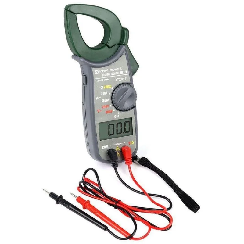 Alicate Amperimetro Digital Vinik DT2017 600V Preto (MP)