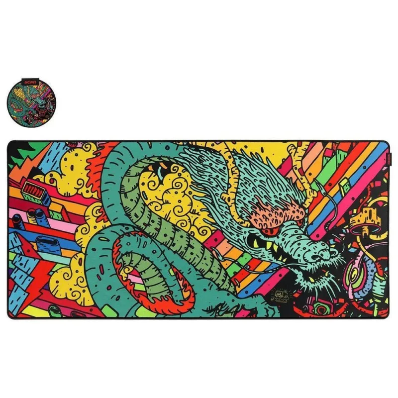 Mouse Pad Gamer Dragon Extended - 900 X 420mm - Pcyes -... - PCYES - Games