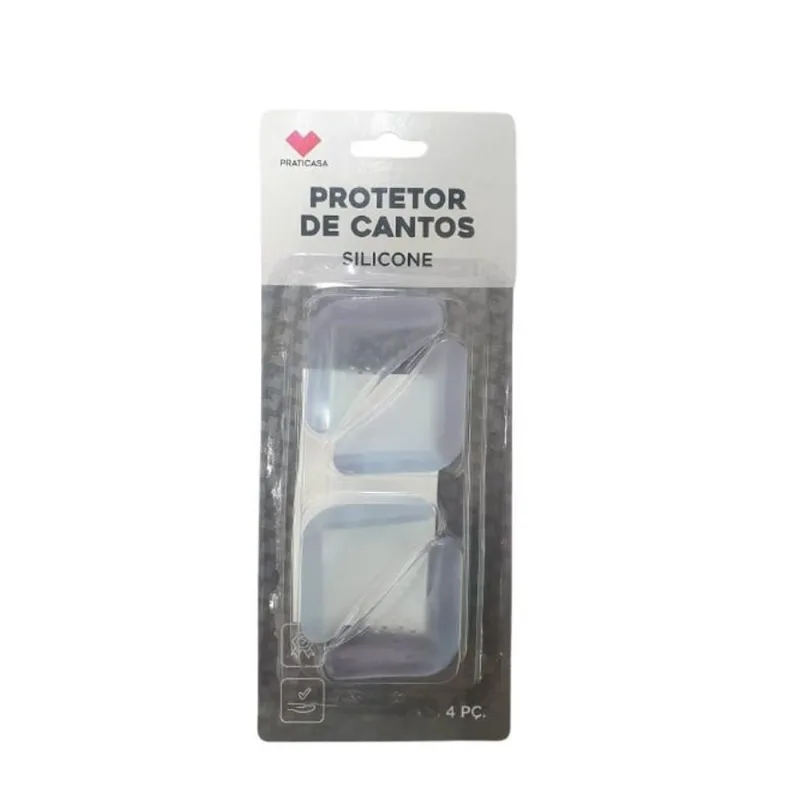 Protetor De Cantos Em Silicone 4 Pçs