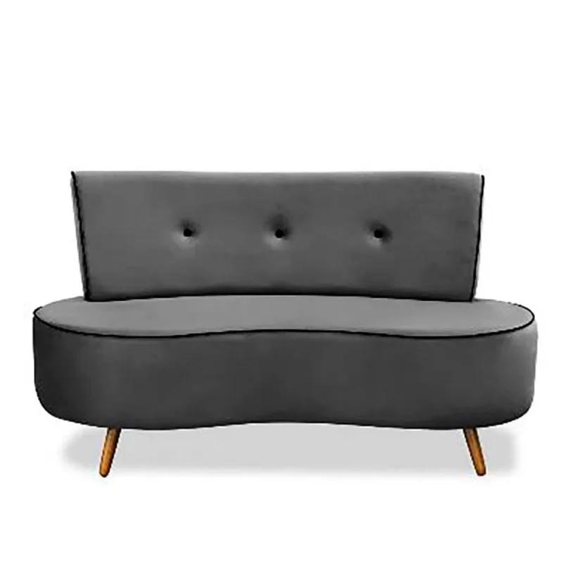 Sofá Doha 160cm - Cinza - Konfort - Agro