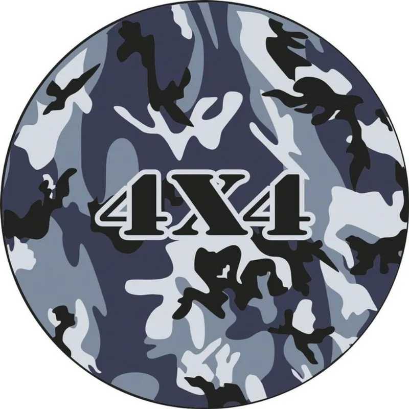 Capa Estepe Courvin Pajero Tr4 Camuflado Azul