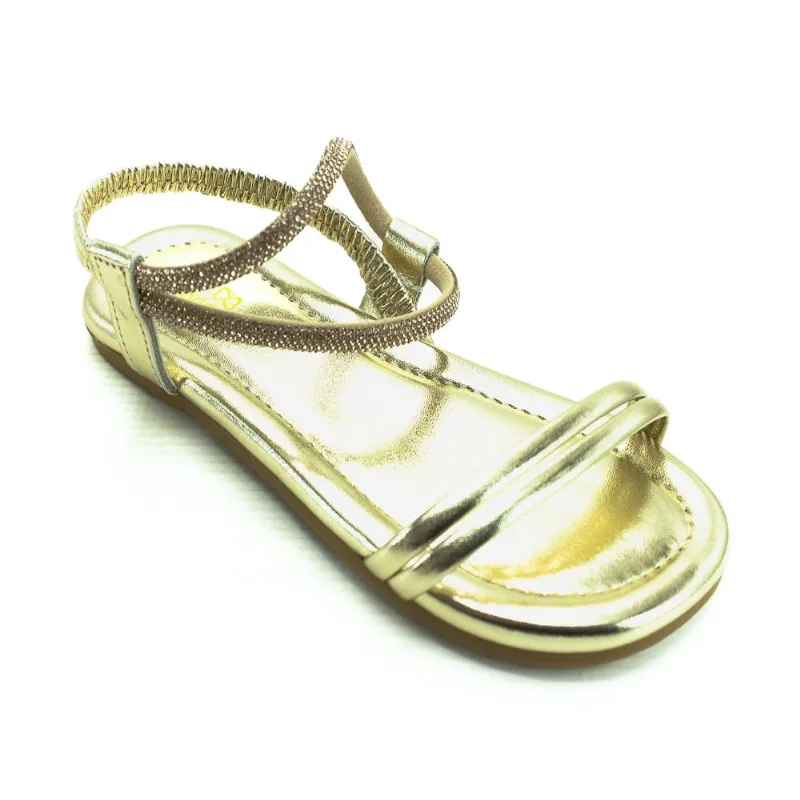 Sandália Infantil Menina WorldColors 358.005 - Dourado