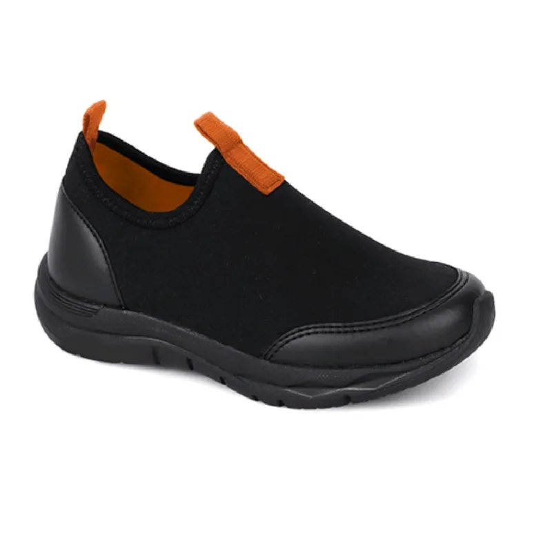 Tenis Worldcolors Wboys Preto/laranja 027