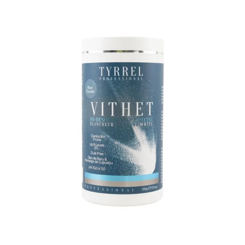 Pó Descolorante Tyrrel Vithet Blue Powder Clareamento 500 g