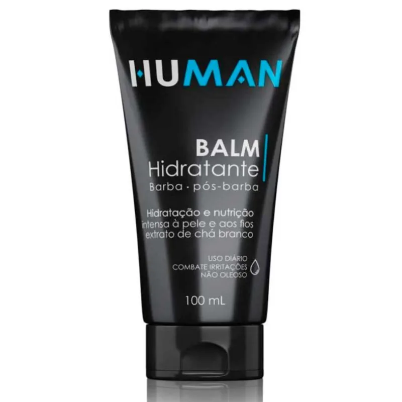 Balm Hidratante Pós Barba Hidratação e Nutrição Intensa 100mL Human