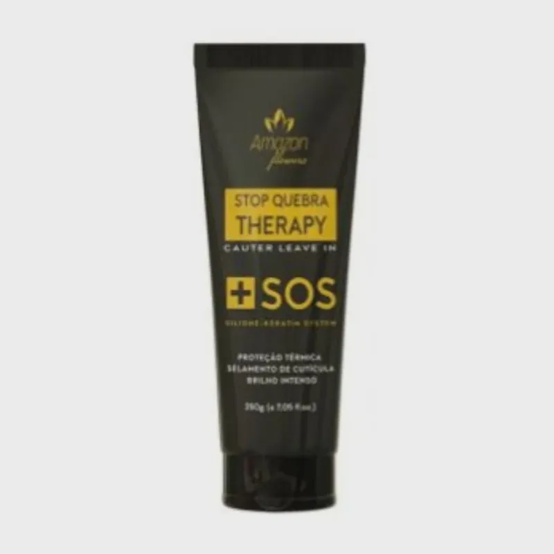 Amazon Flowers Máscara Stop Quebra Therapy Cauter Leave-In s. O. S. 250g