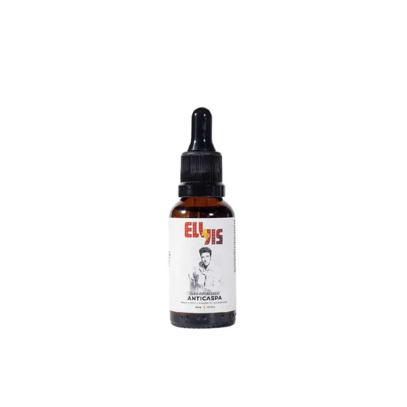 Óleo de Banho Elvis Presley Ozonizado Anticaspa 30ml Viking Masculino Óleo Ozonizado Anticaspa - Elvis Presley - Viking 30Ml