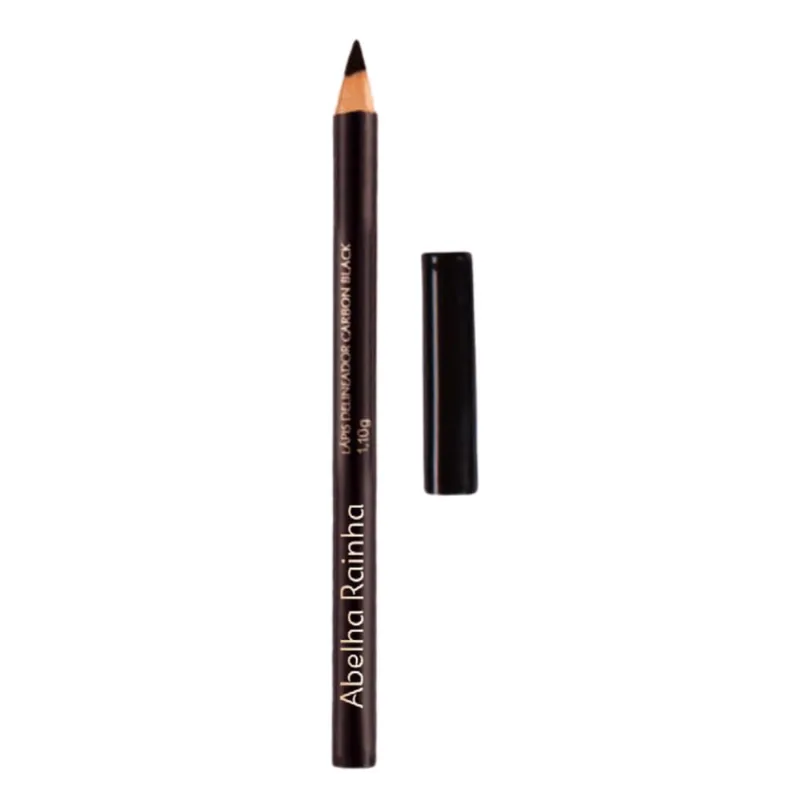 Lápis para Olhos Delineador Carbon Black Abelha Rainha 1,1g
