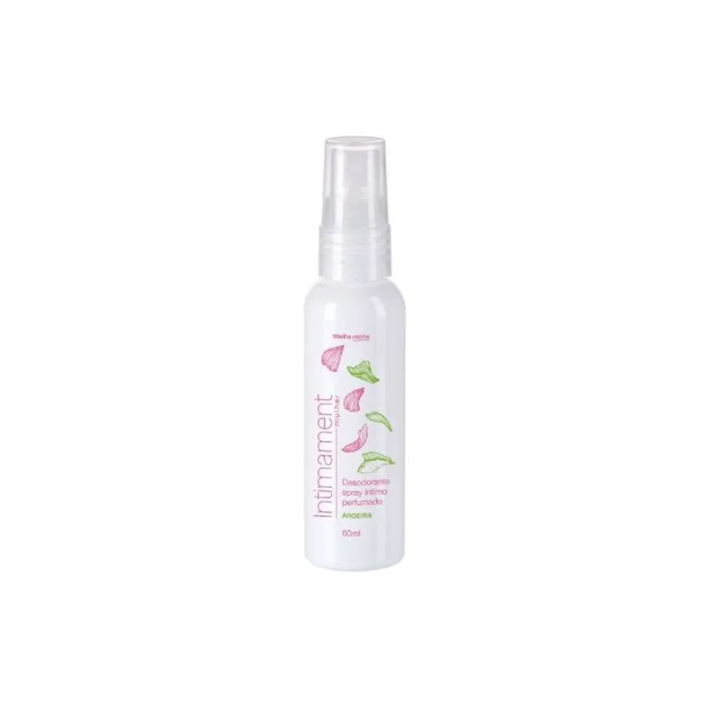 Desodorante Spray Íntimo Perfumado Aroeira Intimament Abelha Rainha 60ml