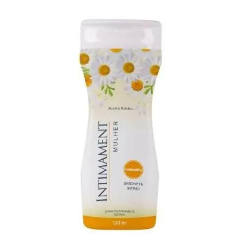 Sabonete Íntimo Camomila Intimament 120Ml Abelha Rainha Ref