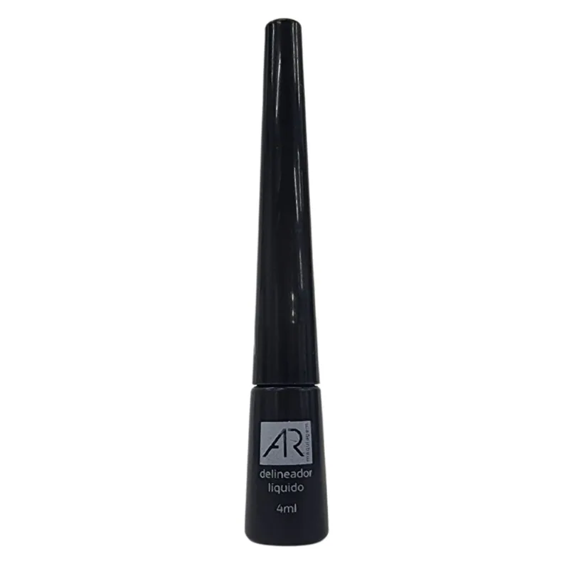 Delineador Líquido para Olhos Preto ar Maquiagem Abelha Rainha 4ml